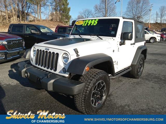 used 2017 Jeep Wrangler car, priced at $17,995