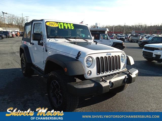 used 2017 Jeep Wrangler car, priced at $17,995