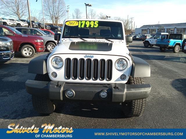 used 2017 Jeep Wrangler car, priced at $17,995