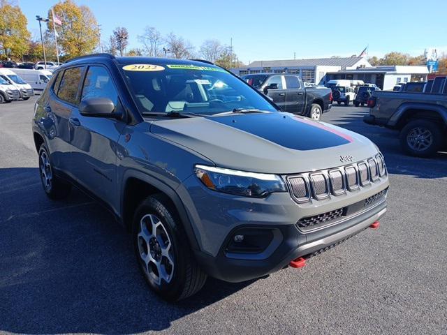 used 2022 Jeep Compass car, priced at $22,495