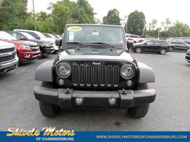 used 2016 Jeep Wrangler Unlimited car, priced at $19,495