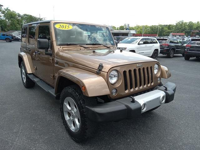 used 2015 Jeep Wrangler Unlimited car, priced at $22,995