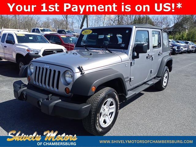 used 2013 Jeep Wrangler Unlimited car, priced at $16,995