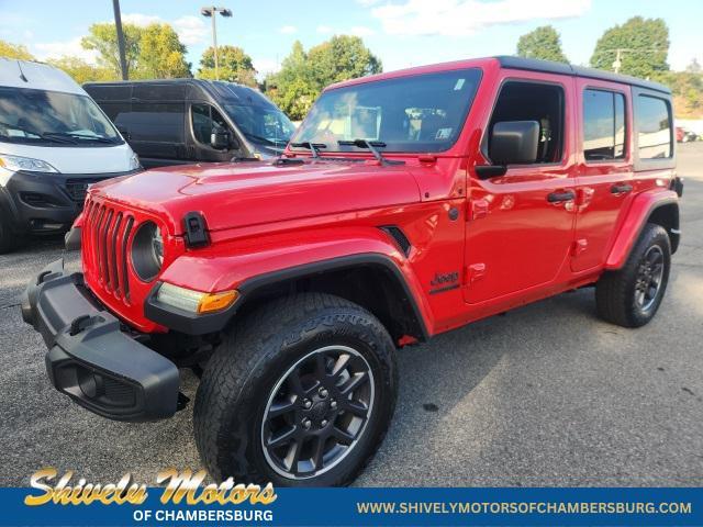 used 2021 Jeep Wrangler Unlimited car, priced at $36,995