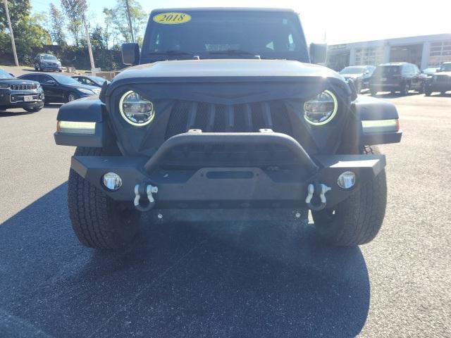 used 2018 Jeep Wrangler Unlimited car, priced at $29,995