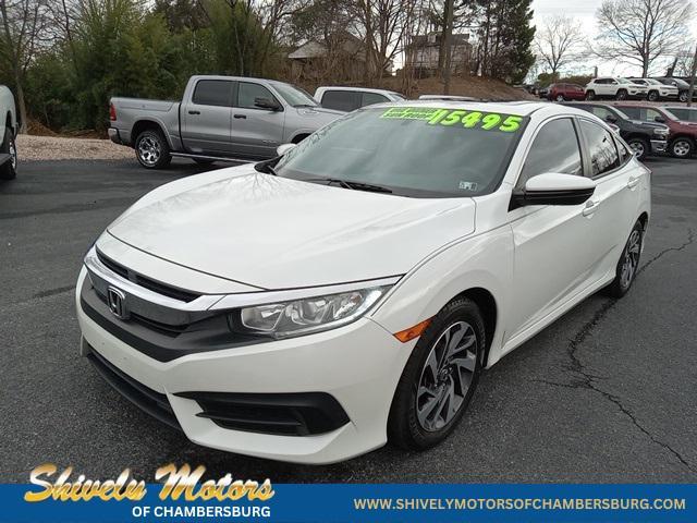 used 2017 Honda Civic car, priced at $15,495