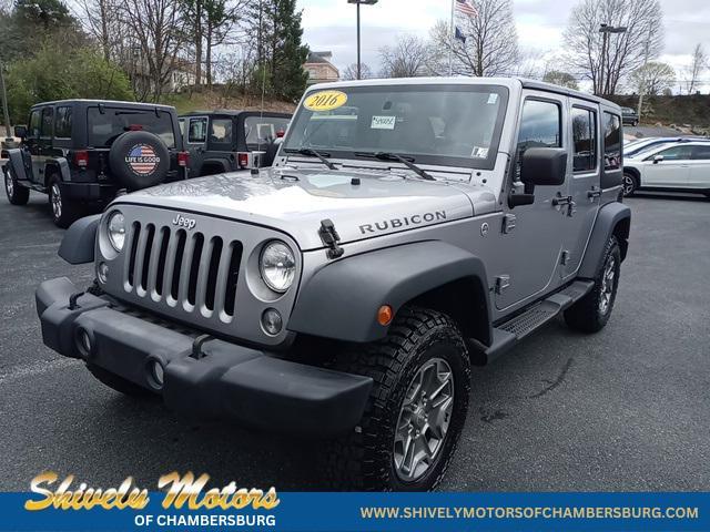 used 2016 Jeep Wrangler Unlimited car, priced at $22,495