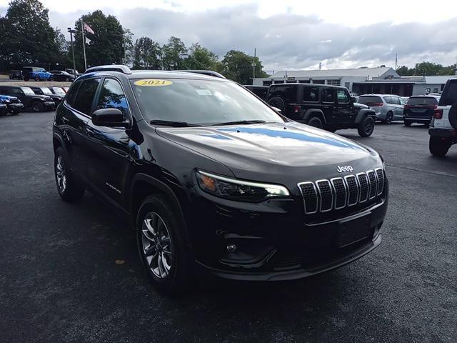 used 2021 Jeep Cherokee car, priced at $25,995