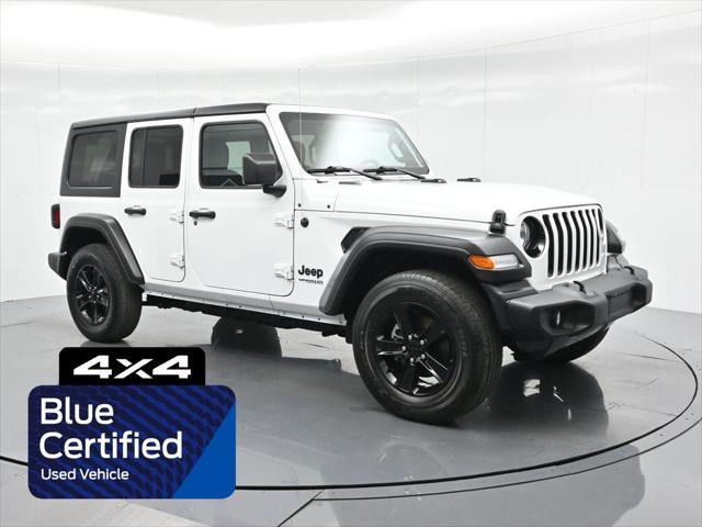 used 2022 Jeep Wrangler Unlimited car, priced at $33,500