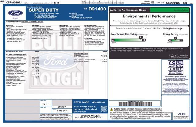 new 2025 Ford F-350 car, priced at $56,370