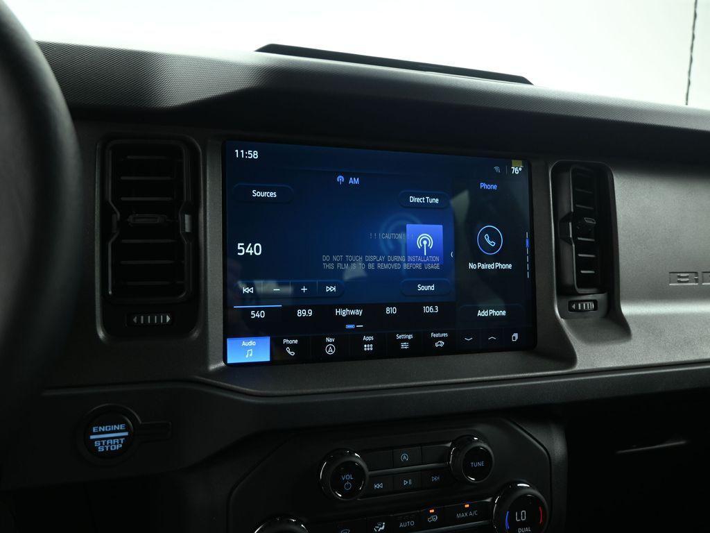 new 2025 Ford Bronco car, priced at $48,155