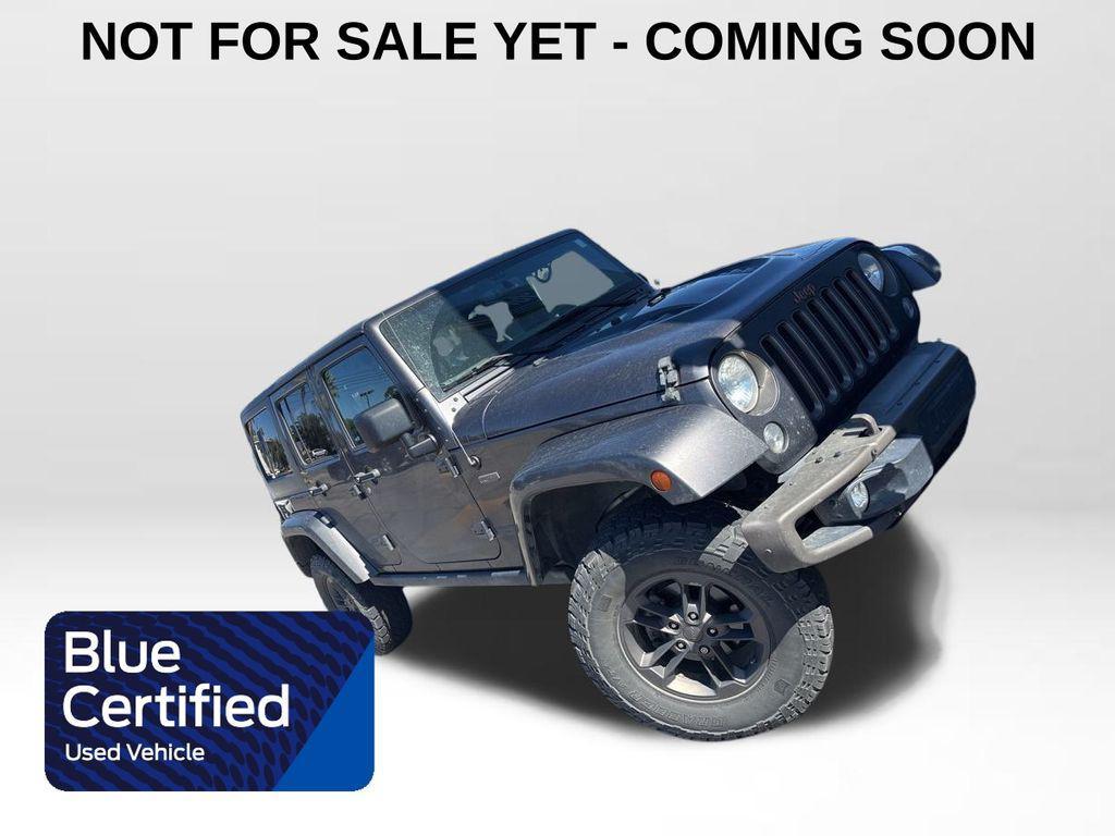 used 2016 Jeep Wrangler Unlimited car, priced at $20,000