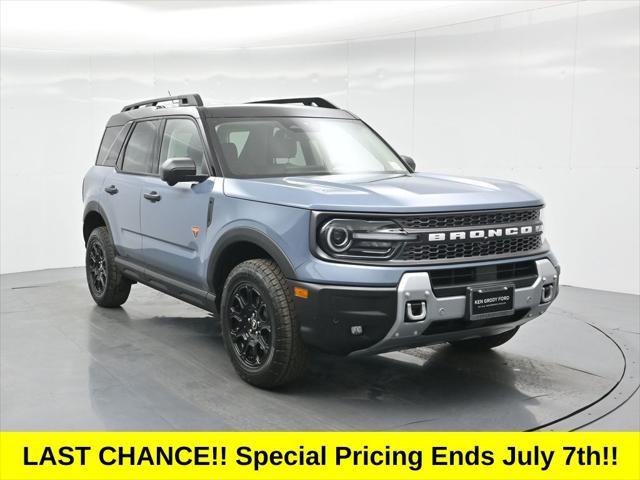 new 2025 Ford Bronco Sport car, priced at $44,325