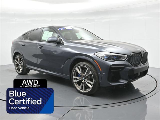 used 2022 BMW X6 car, priced at $55,500