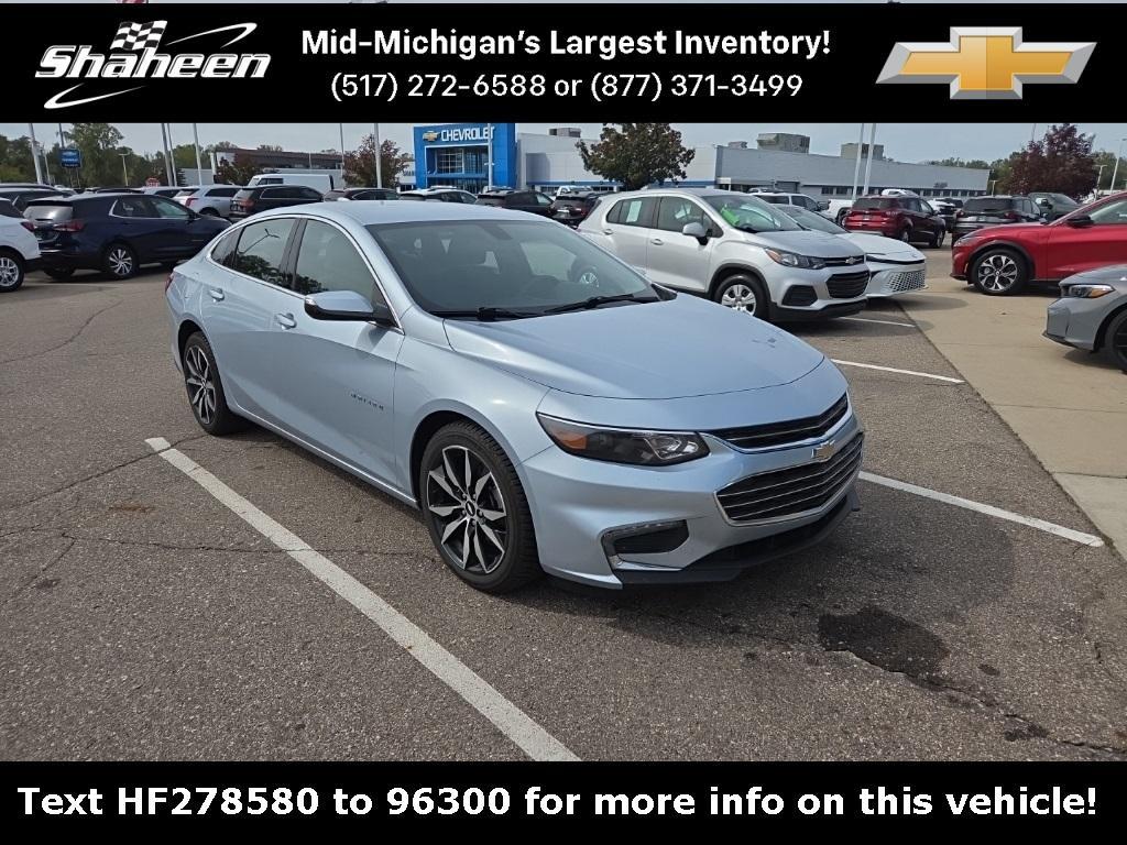 used 2017 Chevrolet Malibu car, priced at $12,500