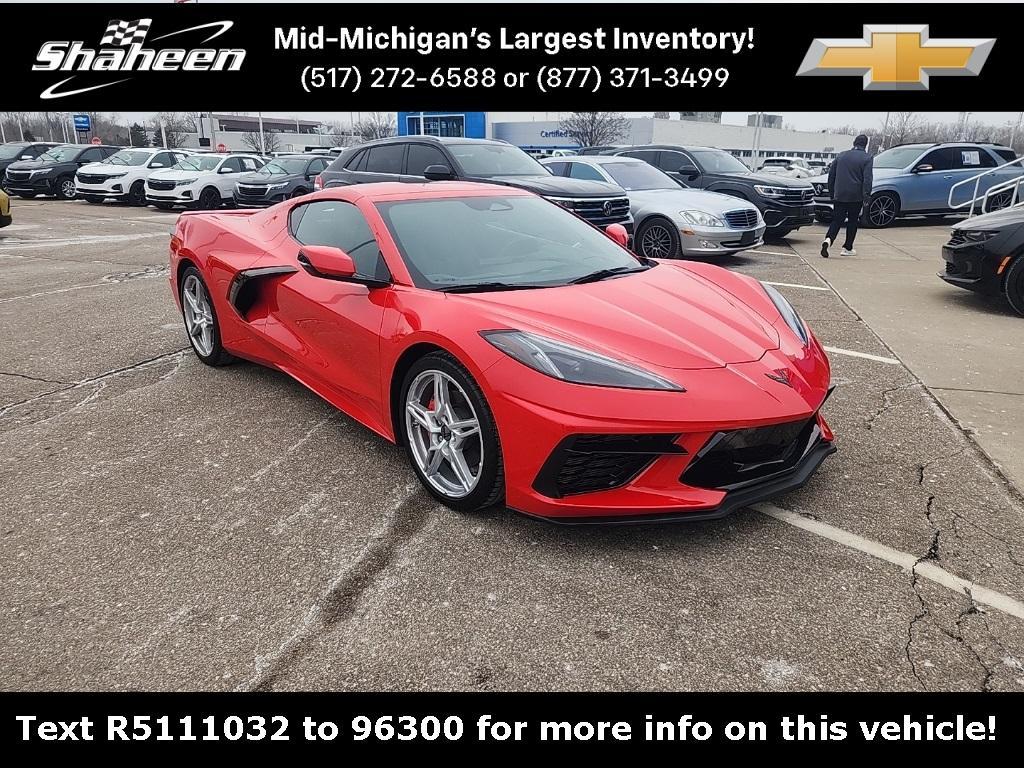 used 2024 Chevrolet Corvette car, priced at $65,980