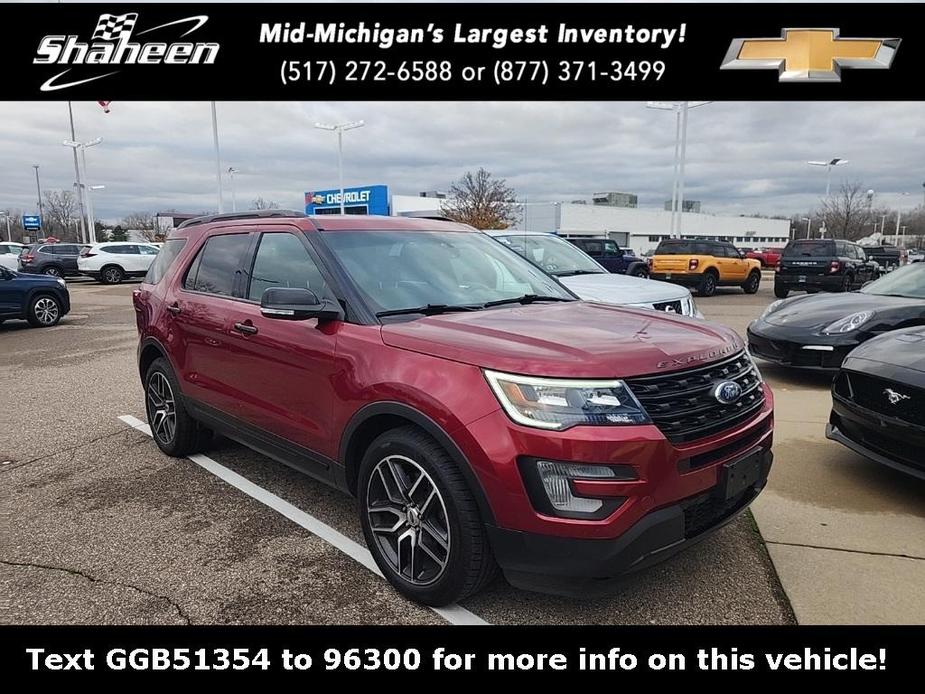 used 2016 Ford Explorer car, priced at $15,950