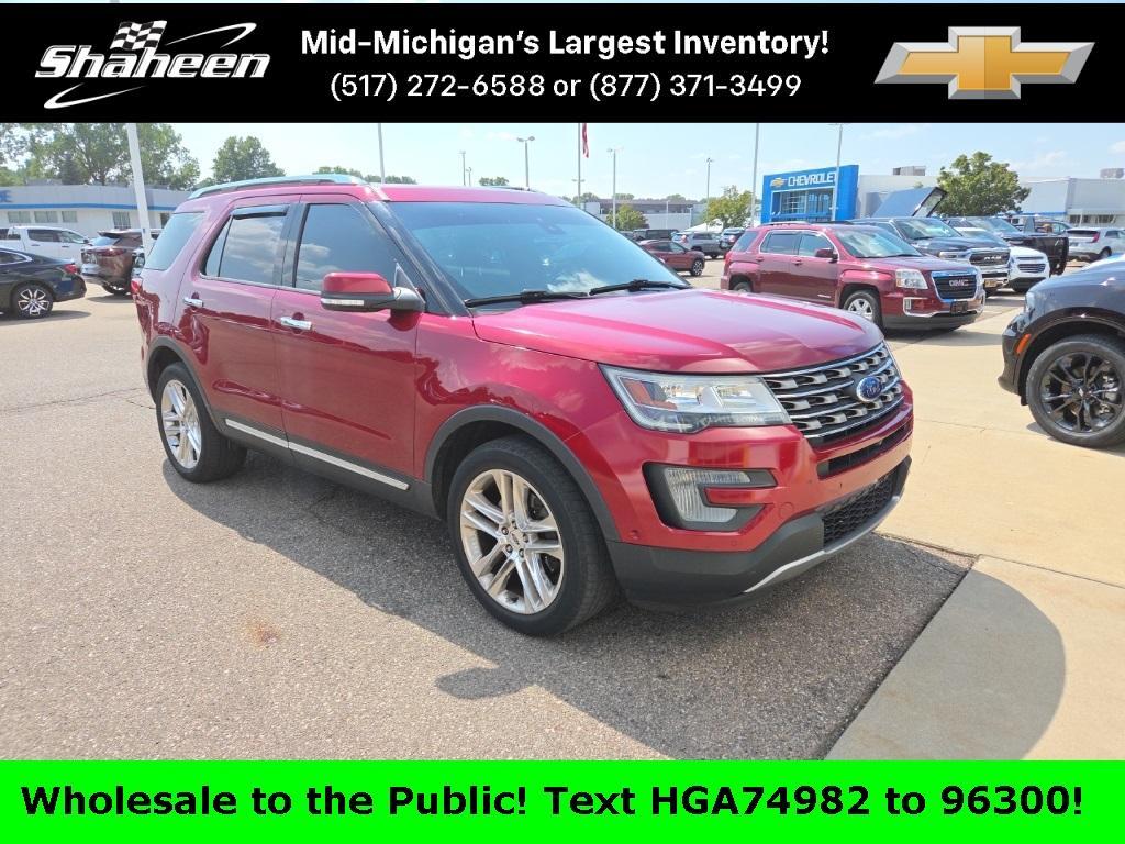 used 2017 Ford Explorer car, priced at $11,950