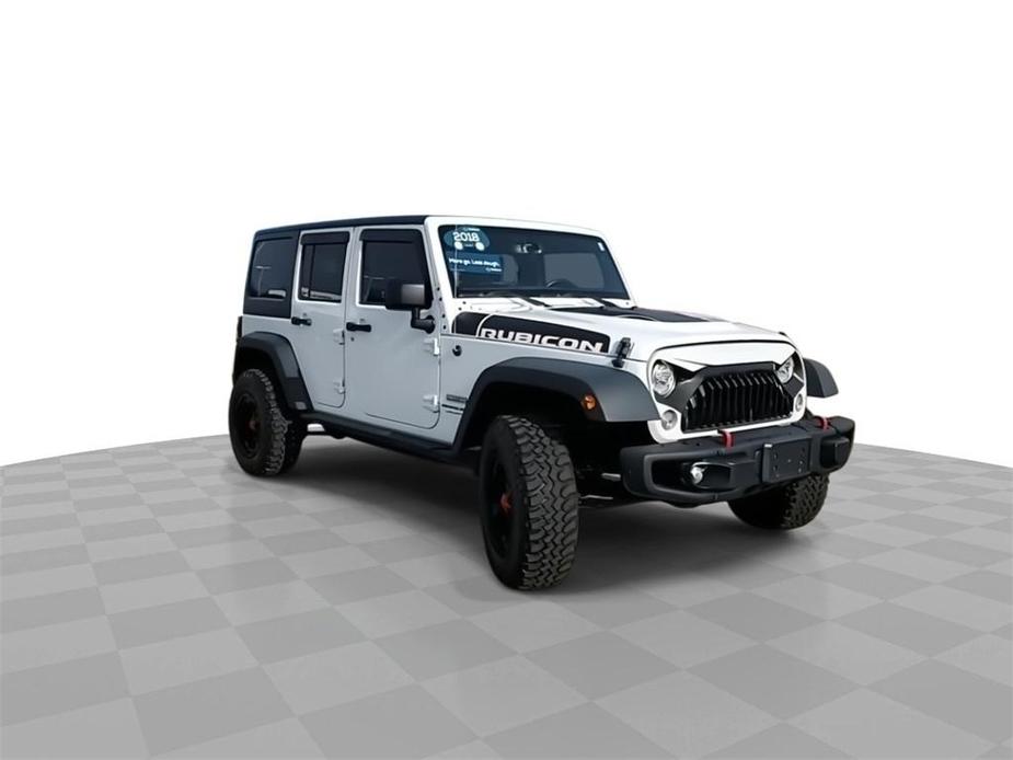 used 2018 Jeep Wrangler JK Unlimited car, priced at $31,000