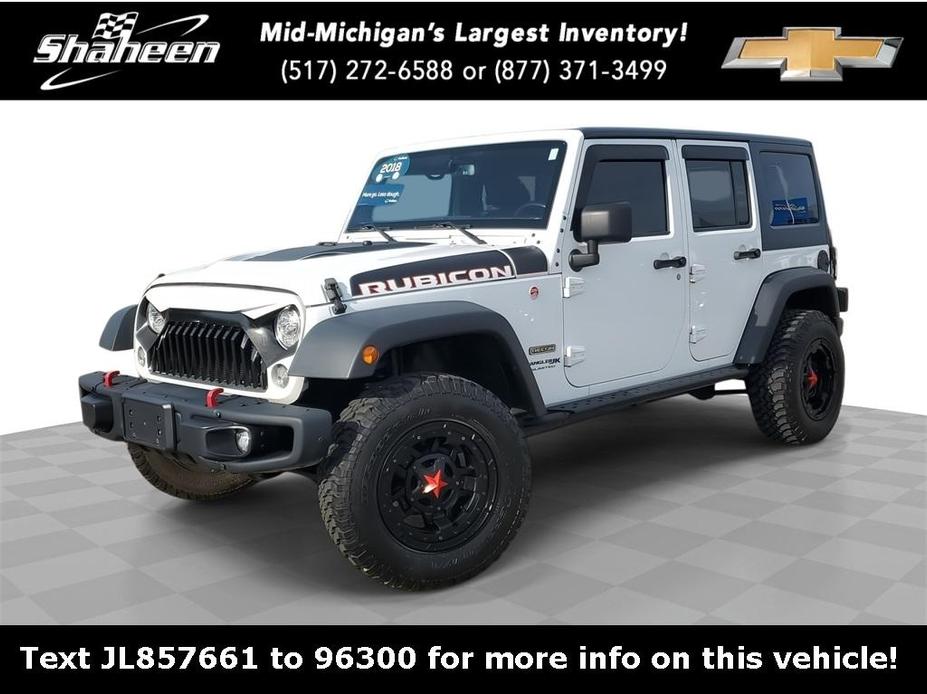 used 2018 Jeep Wrangler JK Unlimited car, priced at $31,600