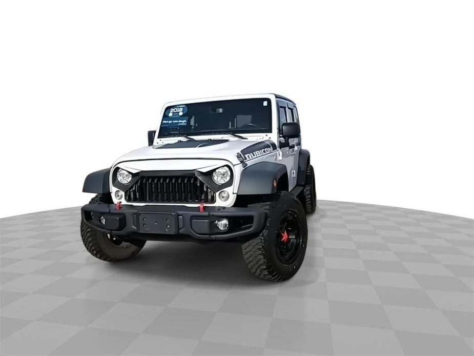 used 2018 Jeep Wrangler JK Unlimited car, priced at $31,000