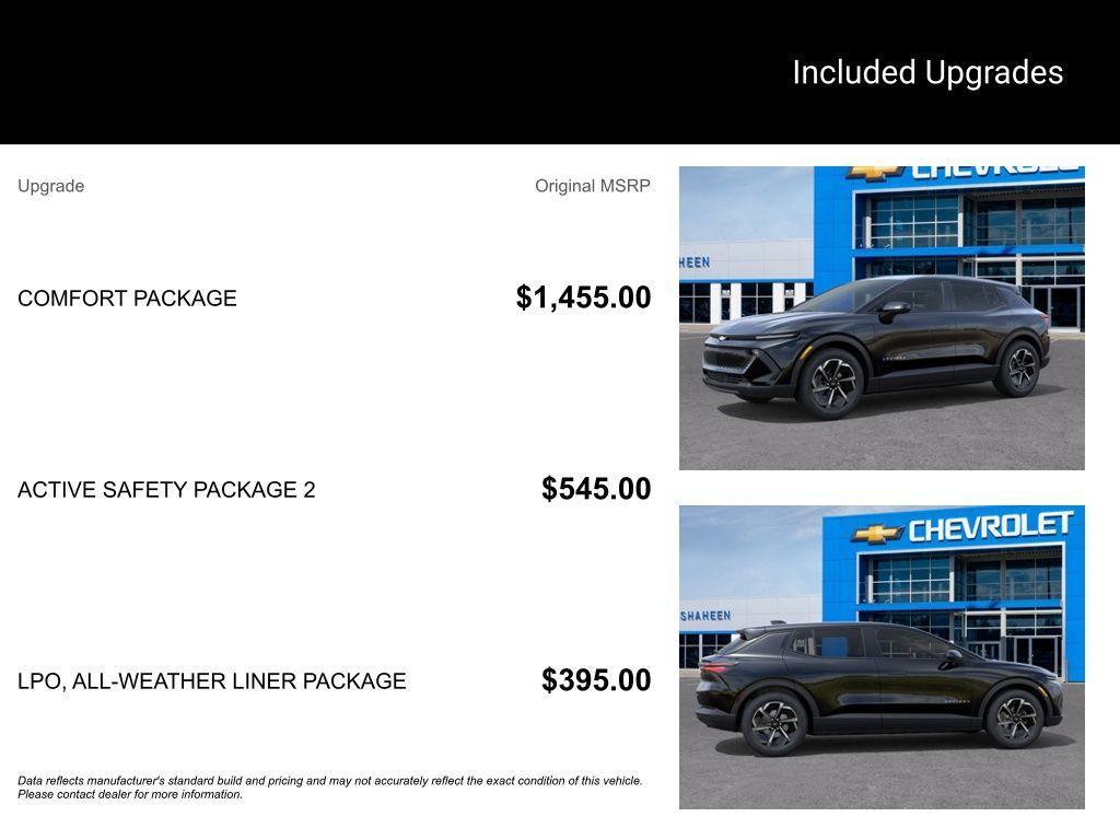 new 2026 Chevrolet Equinox EV car, priced at $38,778