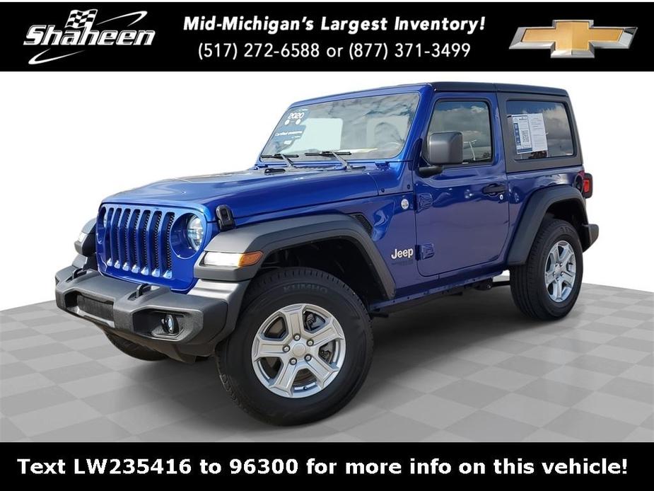 used 2020 Jeep Wrangler car, priced at $28,400