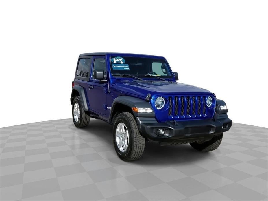 used 2020 Jeep Wrangler car, priced at $28,400