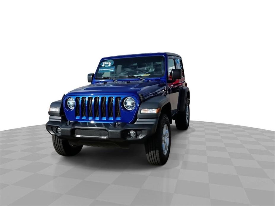 used 2020 Jeep Wrangler car, priced at $28,400