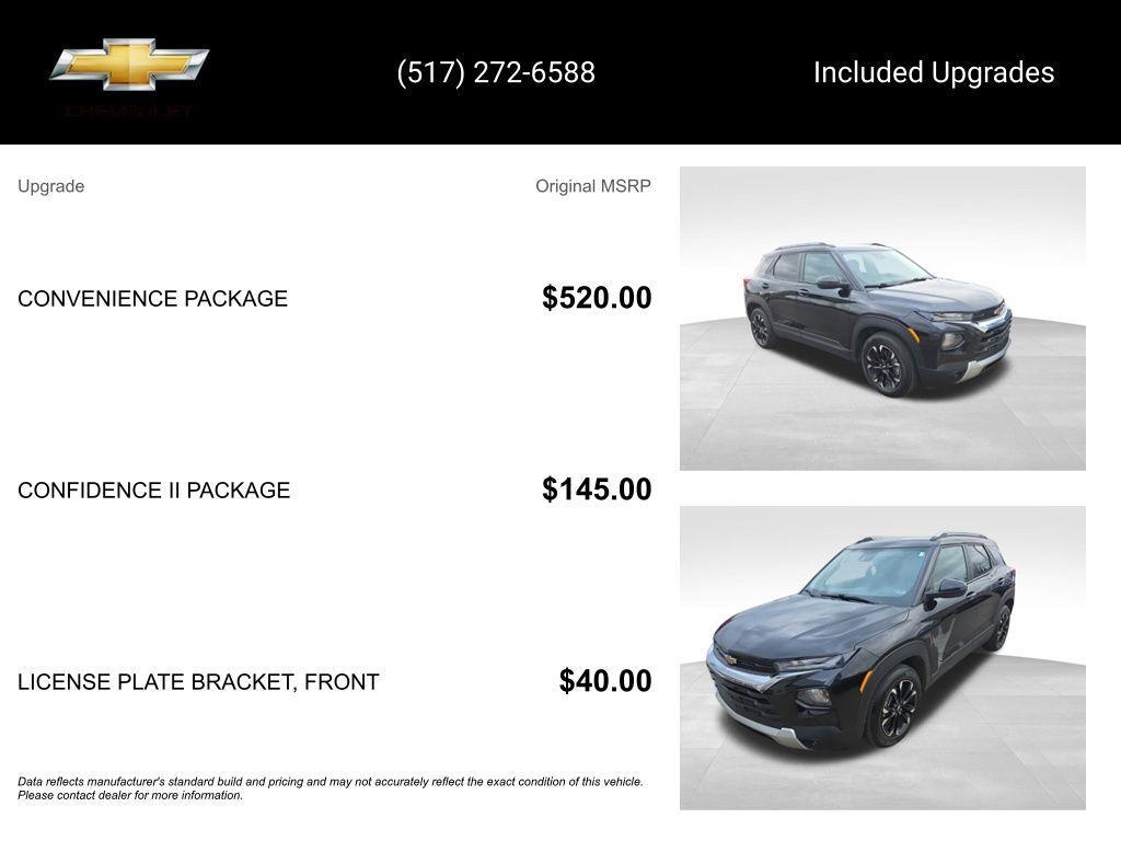 used 2023 Chevrolet TrailBlazer car, priced at $22,500