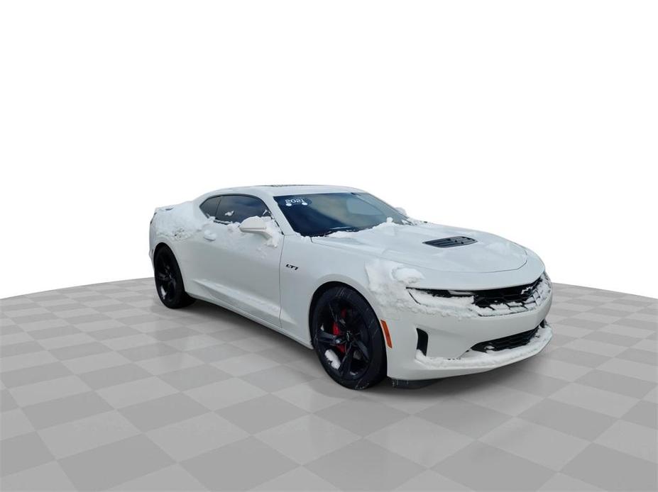 used 2021 Chevrolet Camaro car, priced at $32,100