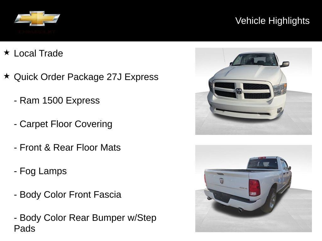 used 2017 Ram 1500 car, priced at $20,600