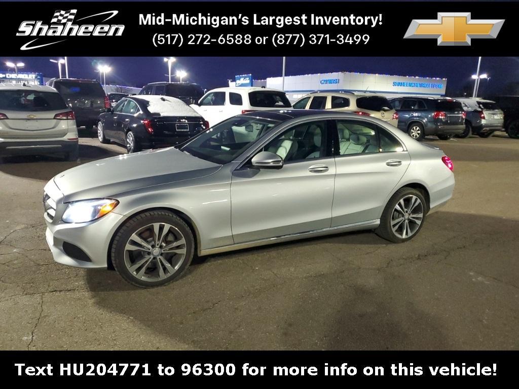 used 2017 Mercedes-Benz C-Class car, priced at $16,100