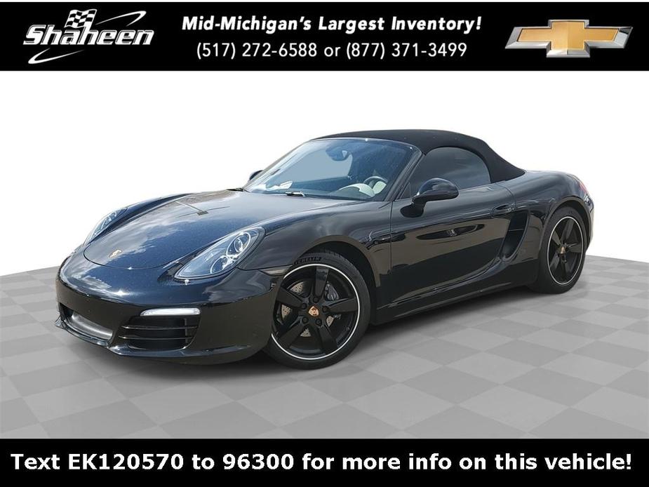 used 2014 Porsche Boxster car, priced at $29,400