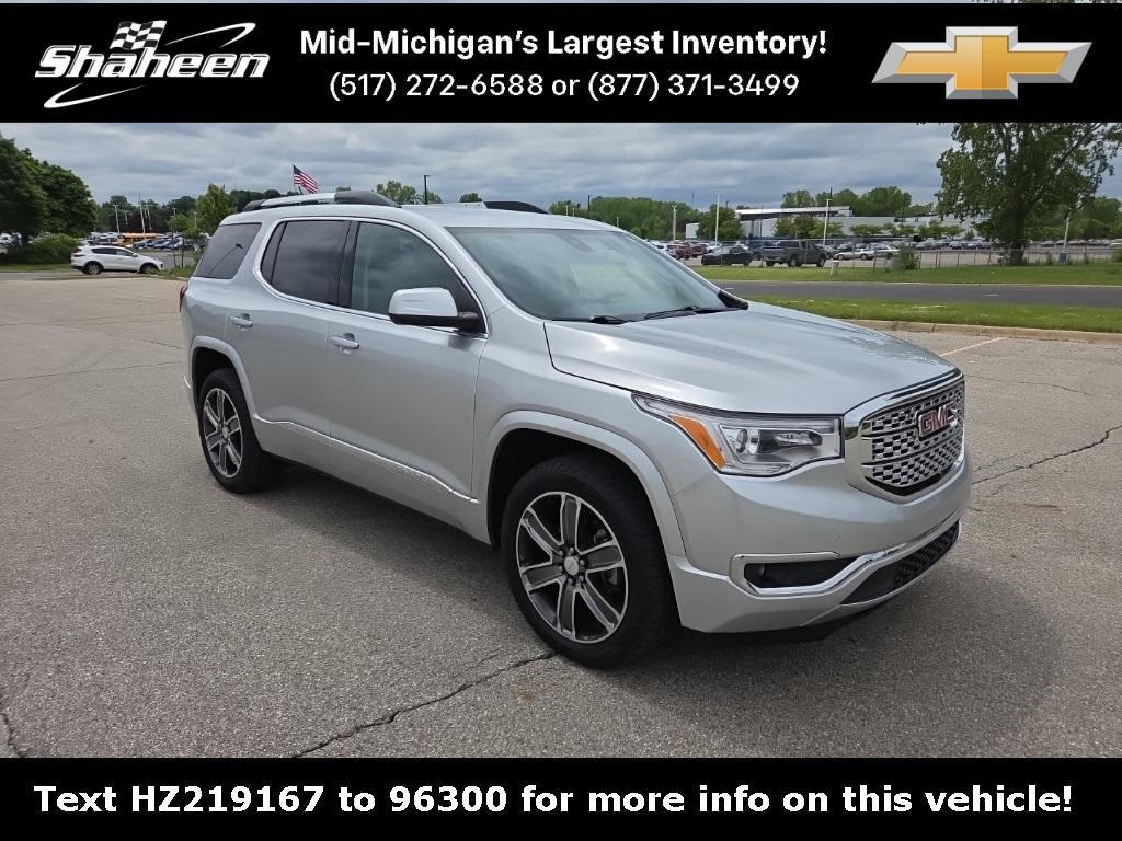 used 2017 GMC Acadia car, priced at $19,500