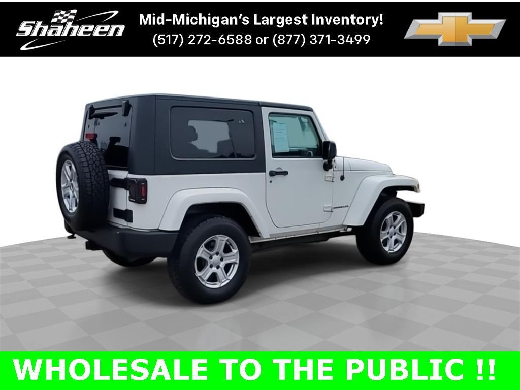 used 2010 Jeep Wrangler car, priced at $7,950