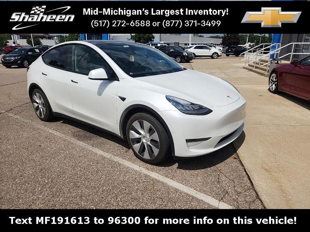 used 2021 Tesla Model Y car, priced at $27,800