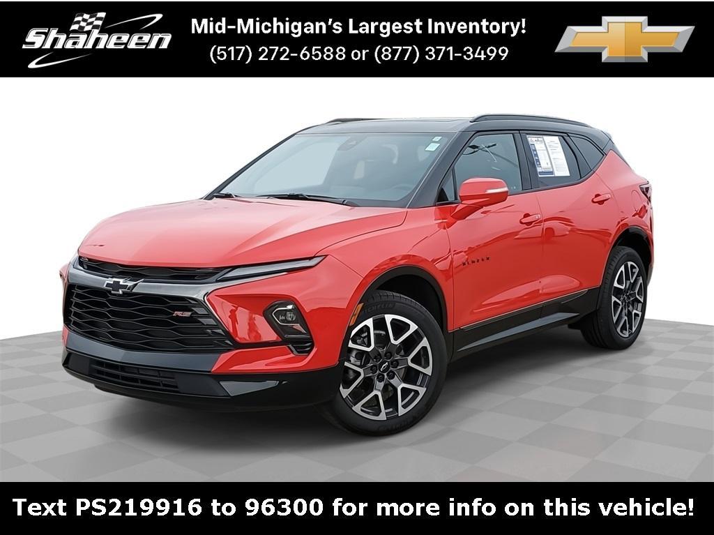 used 2023 Chevrolet Blazer car, priced at $32,100