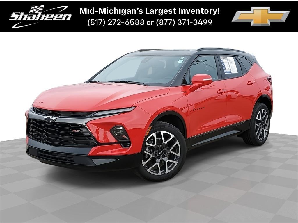 used 2023 Chevrolet Blazer car, priced at $34,950