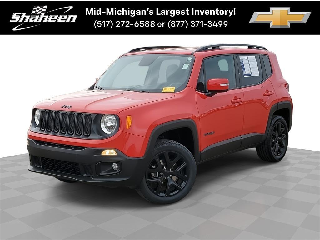 used 2017 Jeep Renegade car, priced at $16,300