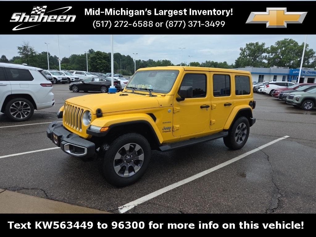 used 2019 Jeep Wrangler Unlimited car, priced at $27,075