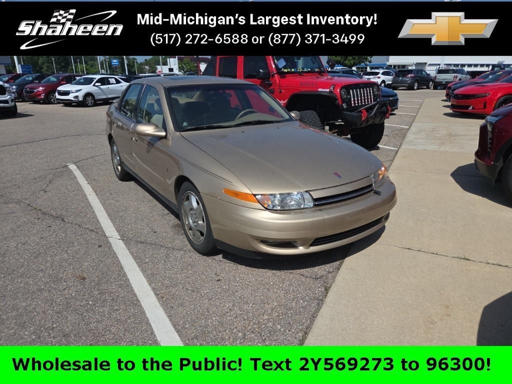 used 2002 Saturn L car, priced at $4,900