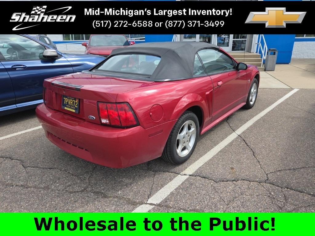 used 2001 Ford Mustang car, priced at $6,995