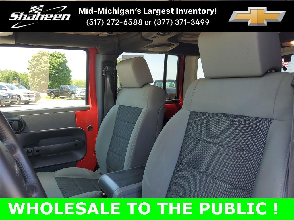used 2008 Jeep Wrangler car, priced at $11,295
