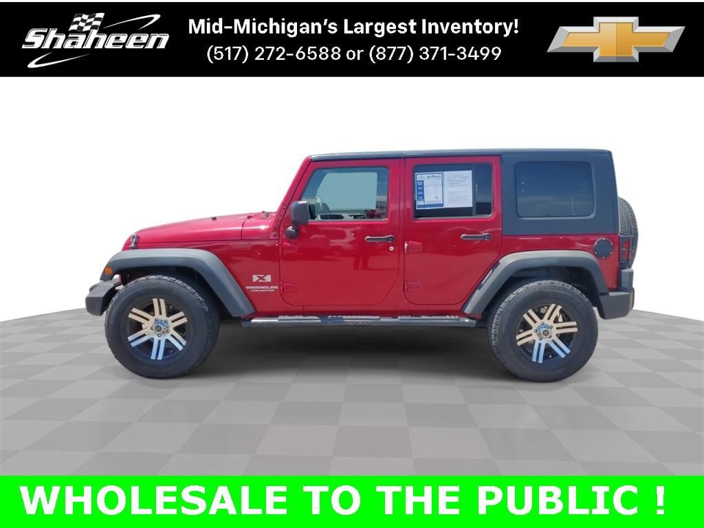 used 2008 Jeep Wrangler car, priced at $11,295