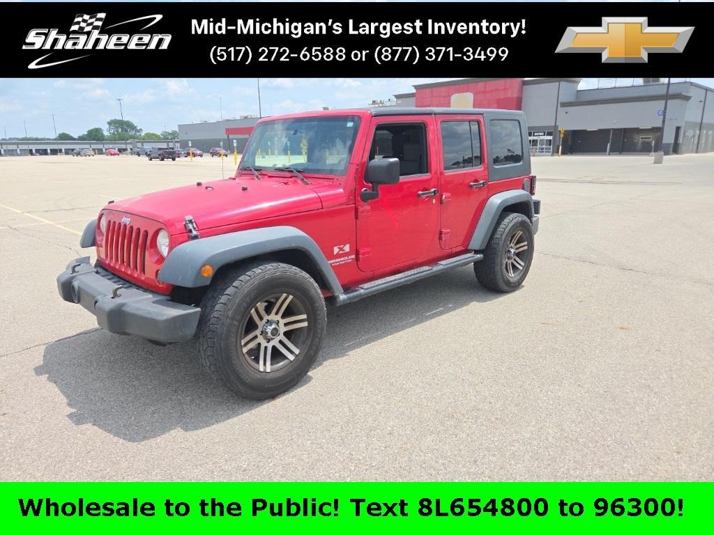used 2008 Jeep Wrangler car, priced at $11,295