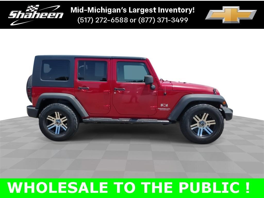 used 2008 Jeep Wrangler car, priced at $11,295
