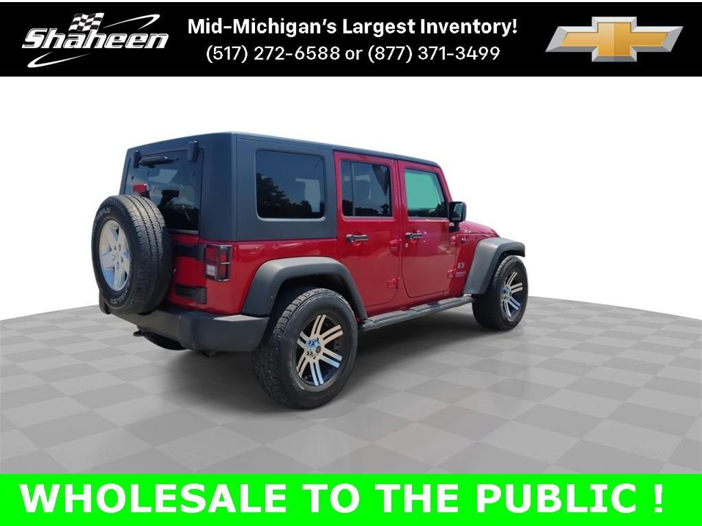 used 2008 Jeep Wrangler car, priced at $11,295