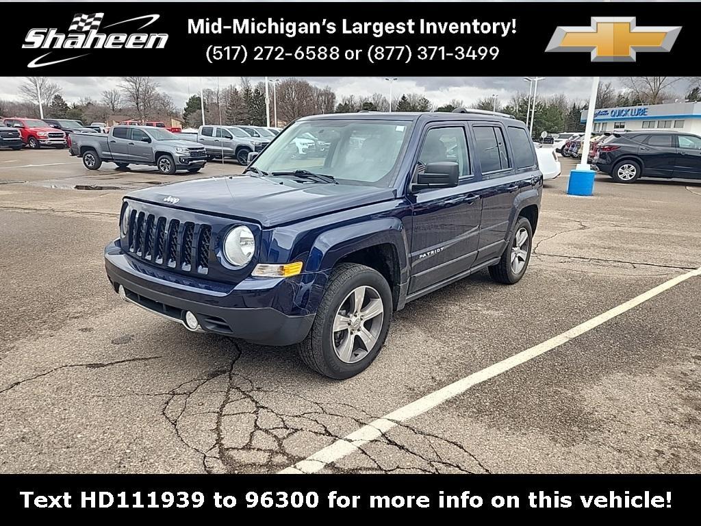 used 2017 Jeep Patriot car, priced at $14,200