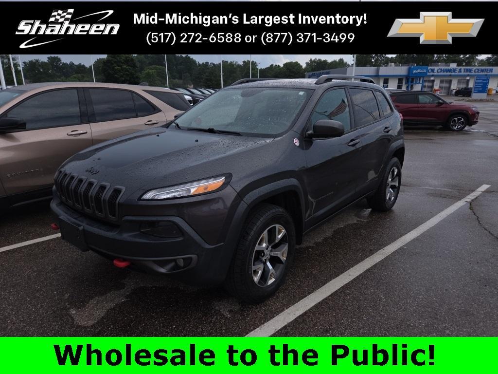 used 2015 Jeep Cherokee car, priced at $11,600